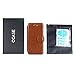 OCASE iPhone 6 Plus Case iPhone 6S Plus Case [Screen Protector Included] Leather Wallet Case [Slim Fit] - For Apple iPhone 6 Plus and 6S Plus Devices - Brown