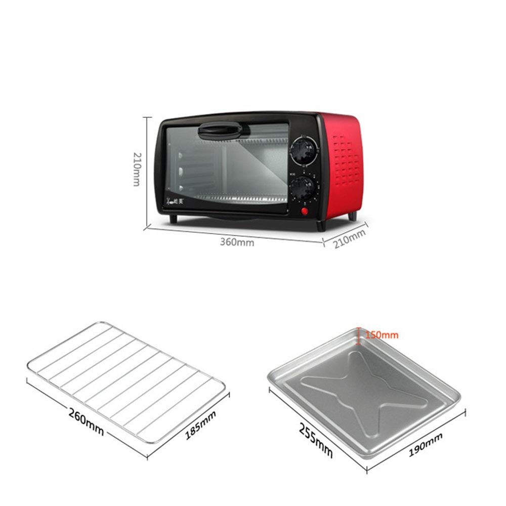 Douerye Horno de Hornear hogar pequeño Horno pequeño Mini Horno ...