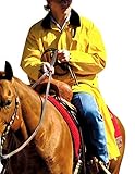 Double S Men's Adult Saddle Slicker Yellow Large