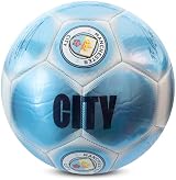 Hy-Pro Man City Classic Signature Football Size 5 with Metallic Finish view 4