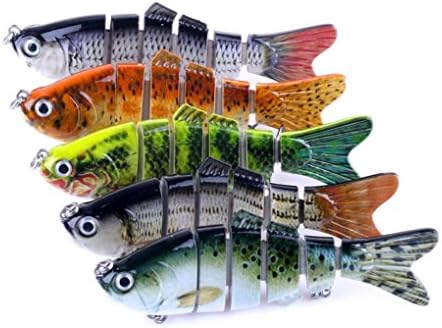 Sulear 6 Segment Koyot Swimbait Lures Crank baits Baits Hard Bait Fishing Lures