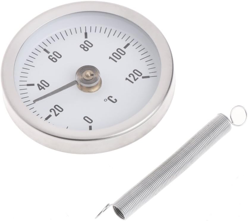 NA. LGQ Clip On Hot Water Pipe Thermometer 0120C 63MM
