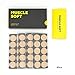 Muscle Soft Pain Relieving Magnetic Acupuncture Plaster Pack of 20 Pcs for Back Pain, Shoulder Stiffness - 650 Gauss Magnets with Gold-Plated Spring Needles (Fragrance & Chemical Free)