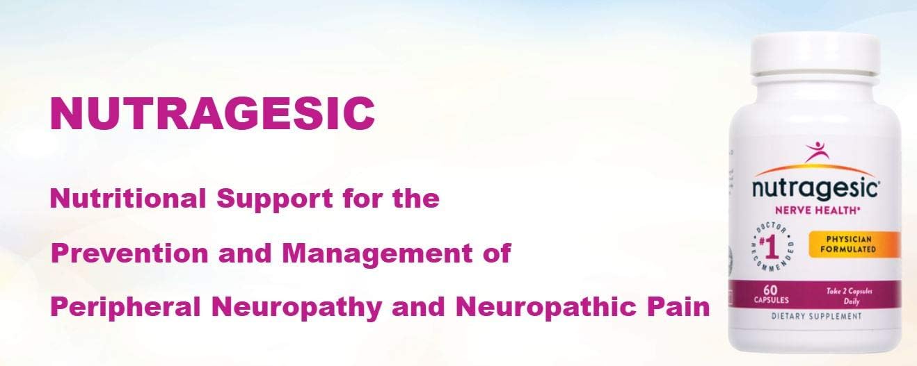 Nutragesic Nerve Health Nutritional Support Supplement for Peripheral