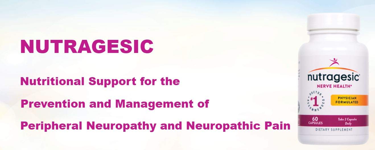 Nutragesic Nerve Health Nutritional Support Supplement for Peripheral