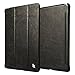iPad Pro 9.7 Leather Case, Jisoncase Vintage Genuine Leather Smart Cover Flip Folio Protective Case with Auto Wake/Sleep Function for Apple iPad Pro 9.7-inch Black JS-PRO-11A10