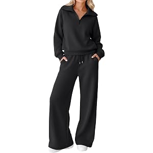 EFAN Womens Sweatsuits Modal Blend 2 Piece Matching Sets Comfy Lounge Wear | Premium Air Layer Sweat Sets, Buttery Soft Athle