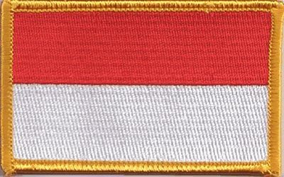 Indonesia Iron-on Embroidered Patch