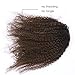 Afro Kinky Curly Human Hair Ponytail Extensions Remy Afro Kinky Curly Drawstring Ponytail 4B 4C Afro Ponytail For Natural Hair Curly Clip In Ponytail Extensions For Black Women One Piece 1B/4 12Inch