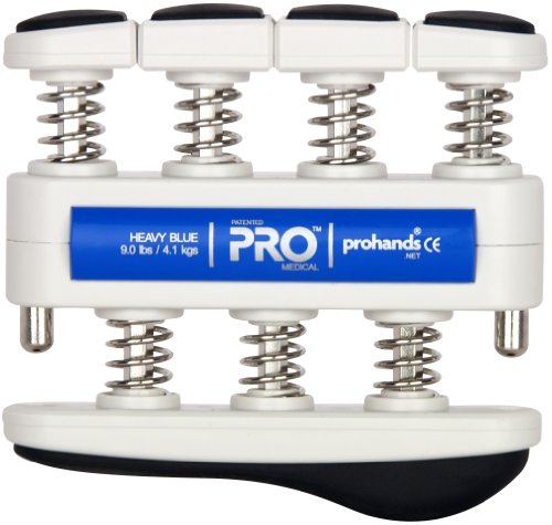 The Grip Master PRO Medical Hand and Finger Exerciser, Blue, Heavy