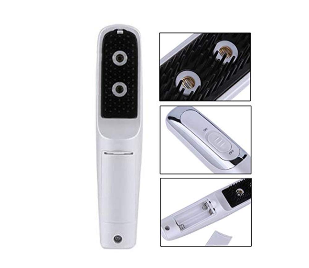 Hair Growth Comb Electric, Wisfun Red Light Scalp Massager Comb for Hair Growth, Stimulate Hair Follicle Stress Relax for Anti Hair Loss