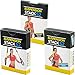 Stack 52 Suspension Exercise Cards TRI Pack. Compatible with All Suspension Trainers. Suspended Bodyweight Resistance Workout Game. Video Instructions Included. Fun at Home Fitness Training Program.