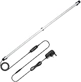 VARMHUS LED Aquarium Light Submersible with Timer Sunrise Sunset 92cm Blue White
