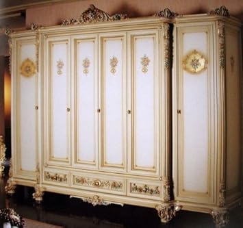 Louisxv Baroque Wardrobe 6 Doors Sleeping Room Antique Style