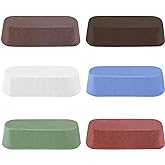 Tworider 6 Pcs Metal Buffing Polishing Compound for Buffing Wheel, Buffing Wheel Compound, Grit Corresponds to The Color from Coarse to Fine for Stainless Steel, Jewelry, Aluminum Polishing Compound