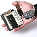 Slim Carbon Fiber Wallet Money Clip, Magnetic Wallet RFID EDC Secure Card Holder