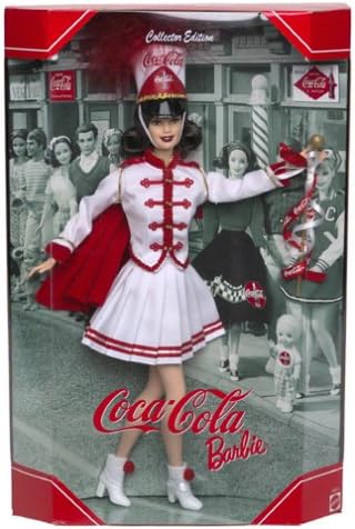 coca cola barbie doll value