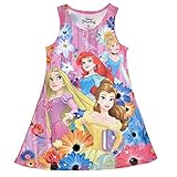 Disney Princess Girls' Sublimated Tank Dress XS(4/5)