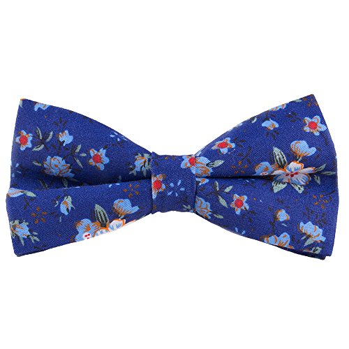 Levao Men's Cotton Floral Printing Bow Tie Mix 4-3 140,143,145,147