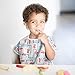 Bumkins Junior Bib / Short Sleeve Toddler Bib / Smock 1-3 Years, Waterproof, Washable, Stain and Odor Resistant – Fire Engine