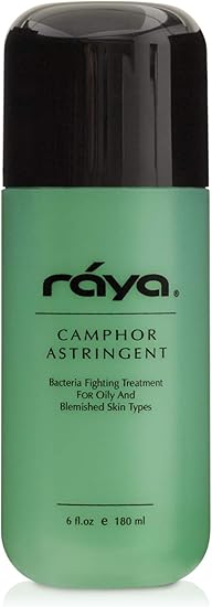 camphor and rose water toner