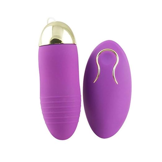 Honestyi Wireless Vibrators Egg Sex toys For Women Female Silicone 10 Frequency Multispeed (Violett)