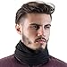 Fleece Neck Warmer [Solids] / Reversible Neck Gaiter Tube, Ear Warmer Headband, Mask & Beanie. Ultimate Thermal Retention, Versatility & Style. Performance Comfort Fleece & Polyester Construction
