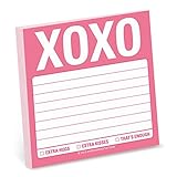 Knock Knock Sticky Note Pad, XOXO