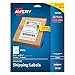 Avery Shipping Address Labels, Laser & Inkjet Printers, 20 Labels, Half Sheet Labels, Permanent Adhesive, TrueBlock (18126) primary