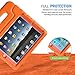 HDE Case for iPad 9.7-inch 2018/2017 Kids Shockproof Bumper Hard Cover Handle Stand with Built in Screen Protector for New Apple Education iPad 9.7 Inch (6th Gen) / 5th Generation iPad 9.7 - Orange