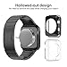 Apple Watch Series 2 Case 38mm, Alritz 2 Pack Soft TPU Protective Case Flexible Anti-scratch Bumper Cover for iWatch Series 2 Series 1, Black & Clear