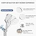 High Pressure Handheld Shower Head, FEELSO 3-Setting Hand Held Showerhead with Powerful Spray, 60 Inches Stainless Steel Hose, Adjustable Angle Bracket, Chrome