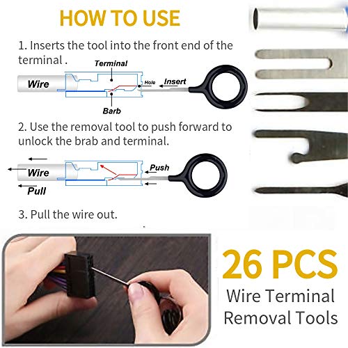 4 YIQI+Terminal+Electrical+Connector+Extractor