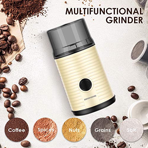 REDMOND Coffee Grinder Electric, Coffee Bean Grinder with 160W Powerful