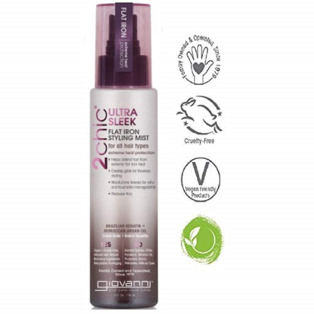 Amazon Com Giovanni Ultra Sleek Flat Iron Styling Mist 2chic