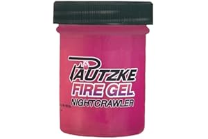PAUTZKE BAIT Pautzke Fire Gel Bait Scent Trout Fishing Attractant, Long-Lasting Fish Scent Gel, Freshwater Saltwater Compatible, Strong Scent Trail for Bass Crappie Catfish, Easy Apply Lure Enhancer, 1.75 Ounce