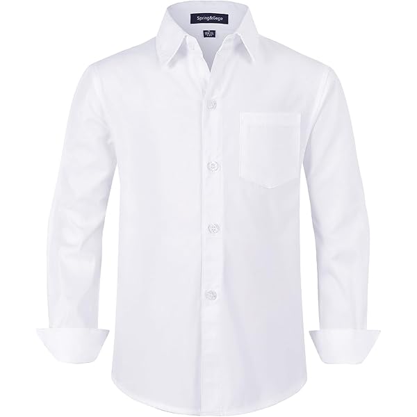 Amazon.com: Boys White Dress Shirt Boys Button Down Shirt Long Sleeve Toddler Boys Collared Shirts Blanca Camisas de Vestir para Nios Size 6 Months: Clothing, Shoes & Jewelry Amazon.com: Boys White Dress Shirt Boys Button Down Shirt Long Sleeve Toddler Boys Collared Shirts Blanca Camisas de Vestir para Nios Size 6 Months: Clothing, Shoes & Jewelry