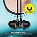 CS Bluetooth Headphones Neckband in-Ear Wireless Earphones Lightweight Earbuds Sports Headsets with Magnetic Noise Cancelling Waterproof for Running Jogging Gym (Black)thumb 4