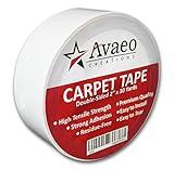 Avaeo Creations Double Sided Carpet Tape- Heavy Duty Non-Slip Adhesive- 2