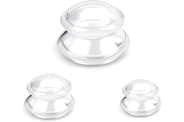 Silicone Cupping Therapy Sets, Cupping Kit for Massage Therapy,Anti Cellulite Cup, for Cellulite Reduction Joint Pain Muscle