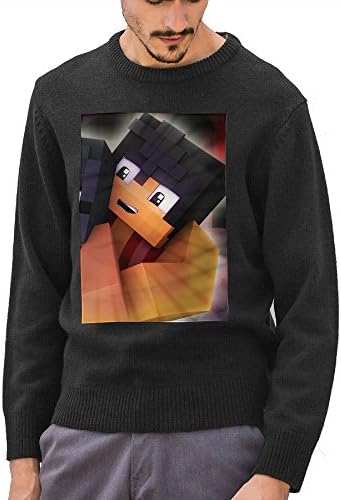 SPINA JR Aphmau Men's Sweatshirt Winter Must Have Ultimate Cotton Crewneck Sweatshirt