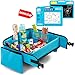 Toddler Car Seat Travel Tray | +Bonus 2 in 1 Magnetic Doodle Board & Chalkboard | Kids Carseat Activity Tray, Lap & Play Tray for Car Seat and Stroller by Kidsmarter