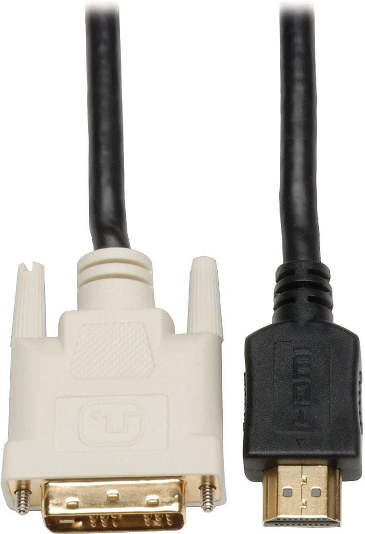 Tripp Lite HDMI to DVI Cable, Digital Monitor Adapter Cable (HDMI to DVI-D M/M) 91 cm / 3-ft (P566-003)