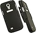 Black Hard Case + Belt Clip Holster Stand For Samsung Galaxy S4 Mini I9190 I9195