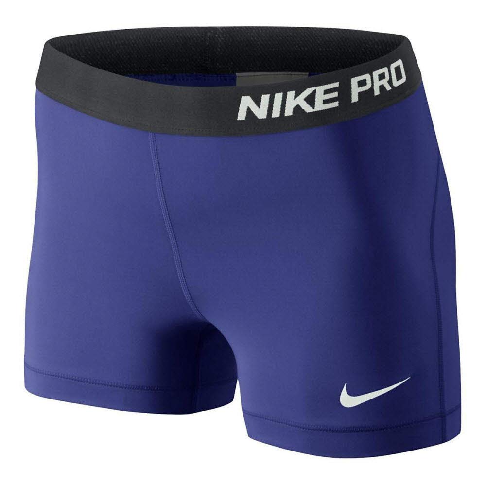 royal blue nike pro shorts