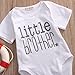 Gaono Newborn Baby Boys Romper Toddler Boys Tops Shirt Big Brother & Little Brother Outfits Set Clothes (70(0-3M), Little Brother)