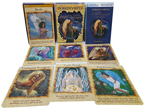 Angel Therapy Oracle Cards A 44 Card Deck And Guidebook Pack Set Buy Online In Bahamas At Bahamas Desertcart Com Productid