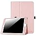 Fintie Case for iPad 9.7 2018/2017, iPad Air 2, iPad Air - [Corner Protection] Premium Vegan Leather Folio Stand Cover, Auto Wake/Sleep for iPad 6th / 5th Gen, iPad Air 1/2, Glitter Pink
