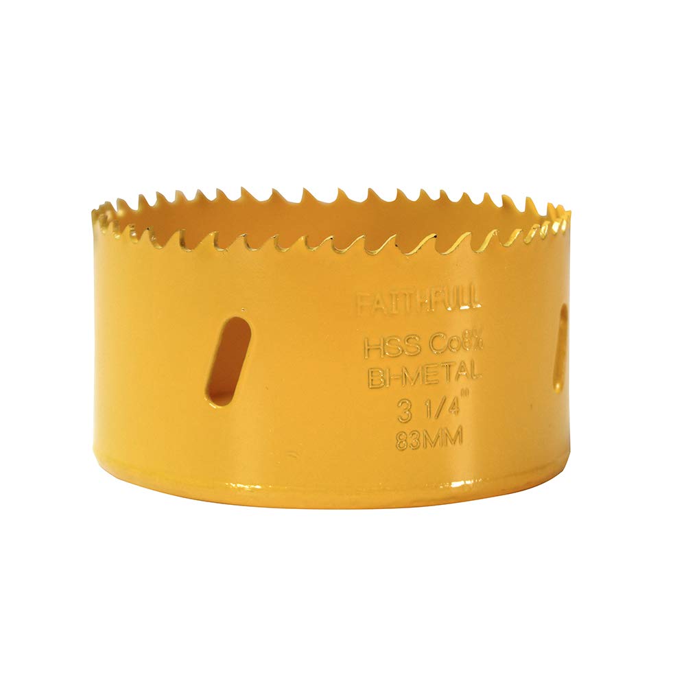 Faithfull FAIHSVP83 Bi-Metal Cobalt Holesaw 83mm