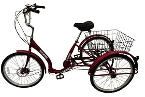 SOLOROCK 24" 6 Speed Adult Tricycle - Ugile246